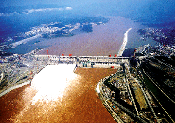 Three Gorges Dam Scenery 
